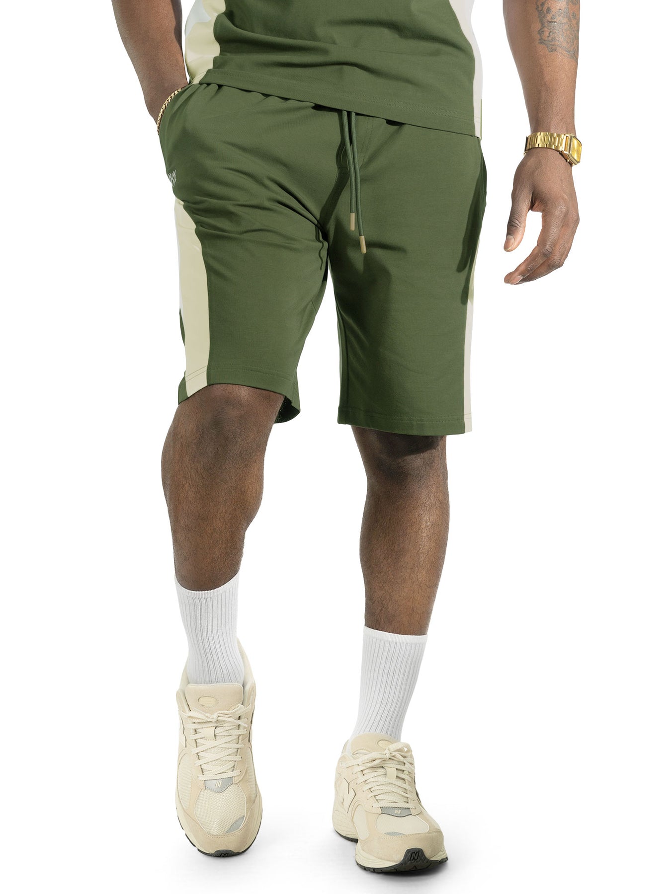 M398 Leone Short Set - Olive