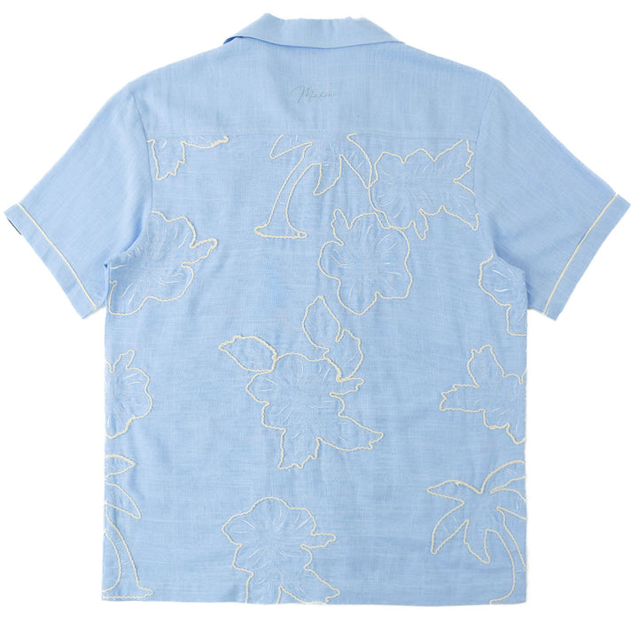 M822 Levonia Linen Shirt - Blue