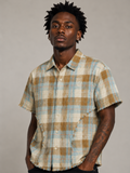 M838 Tesoro Plaid Shirt - Khaki