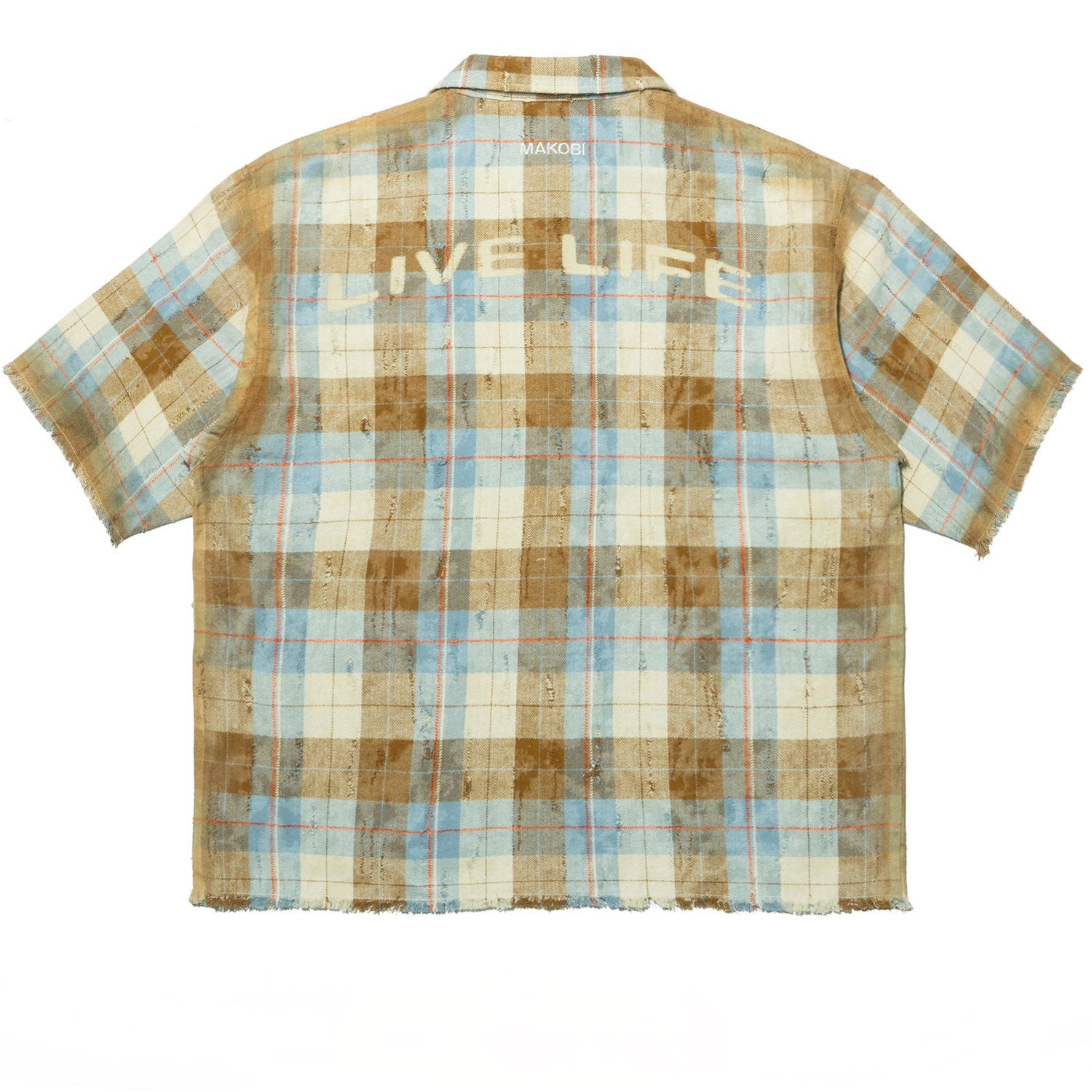 M838 Tesoro Plaid Shirt - Khaki