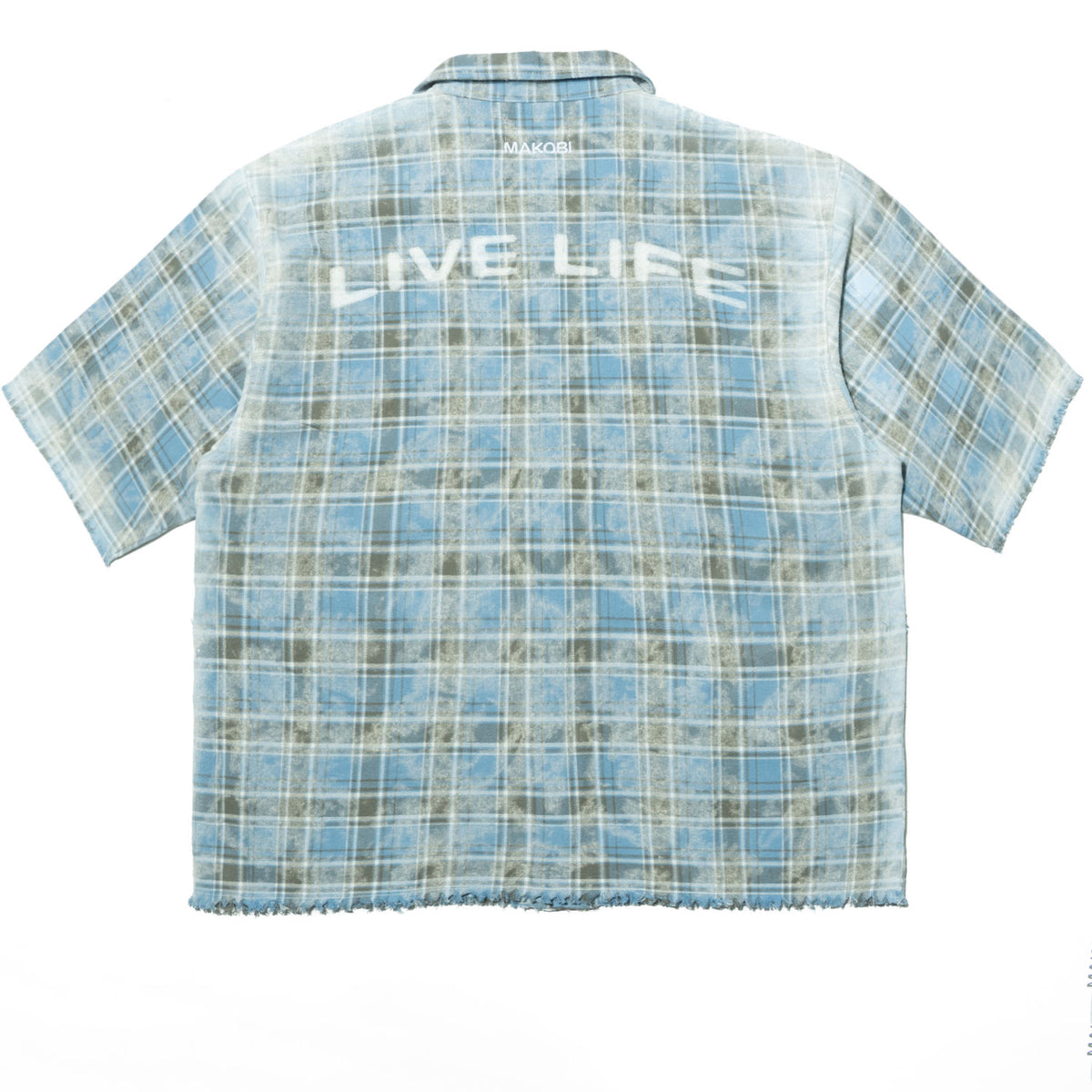 M838 Tesoro Plaid Shirt - Blue