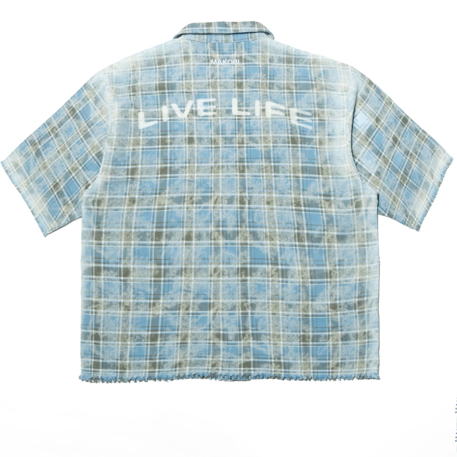 M838 Tesoro Plaid Shirt - Blue