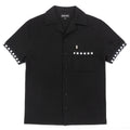 Makobi M863 Bianchi Jacquard Button Down in Black