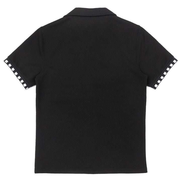 M863 Bianchi Jacquard Button Down - Black