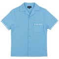 Makobi M863 Bianchi Jacquard Button Down in Blue