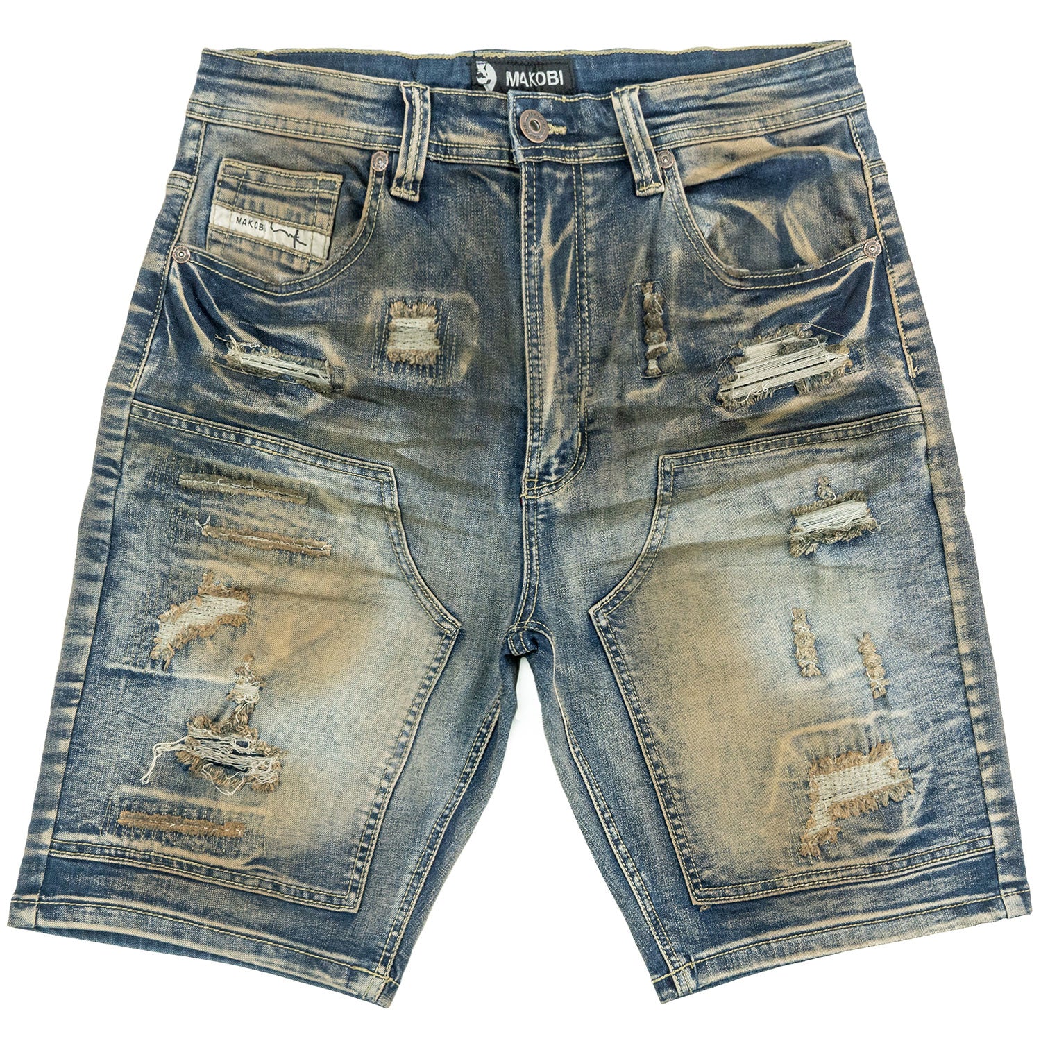M904 Prego Denim Shorts - Antique