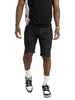 M904 Prego Denim Shorts - Jet Black