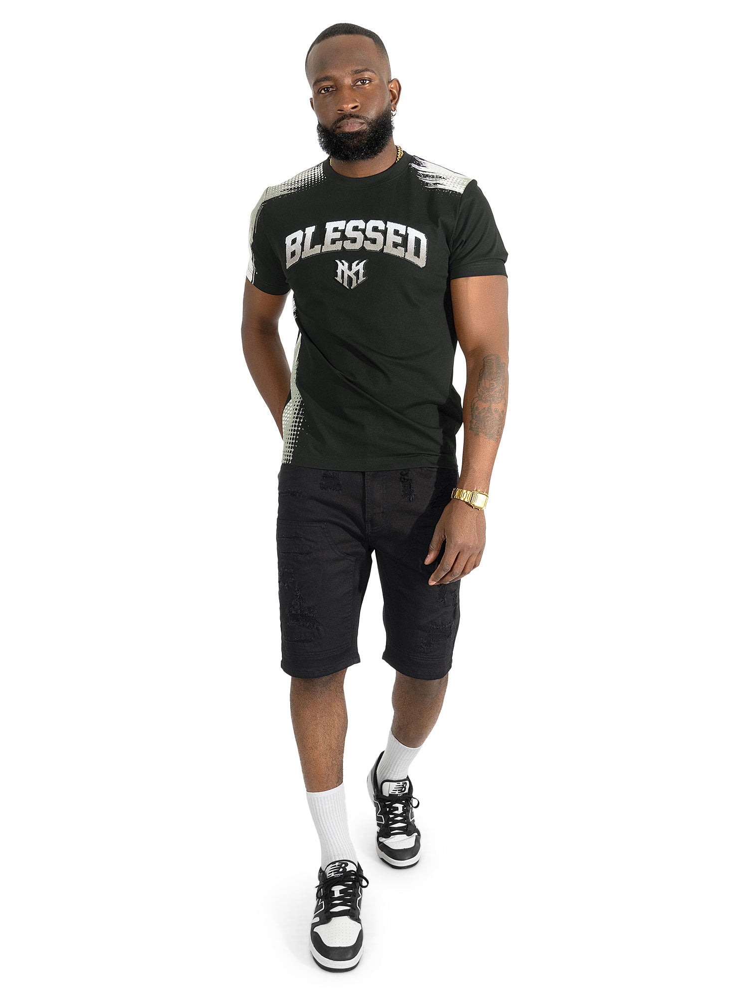 M261 Bendito Blessed Tee - Black