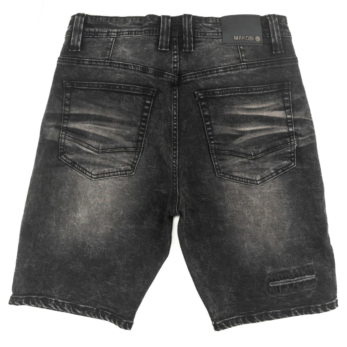 M904 Prego Denim Shorts - Black Wash