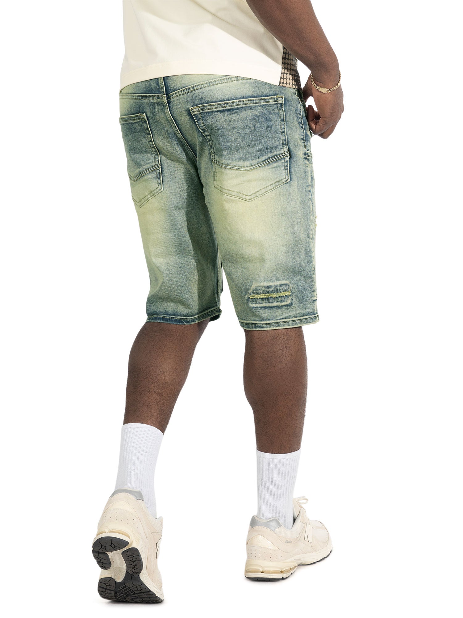 M904 Prego Denim Shorts - Dirt