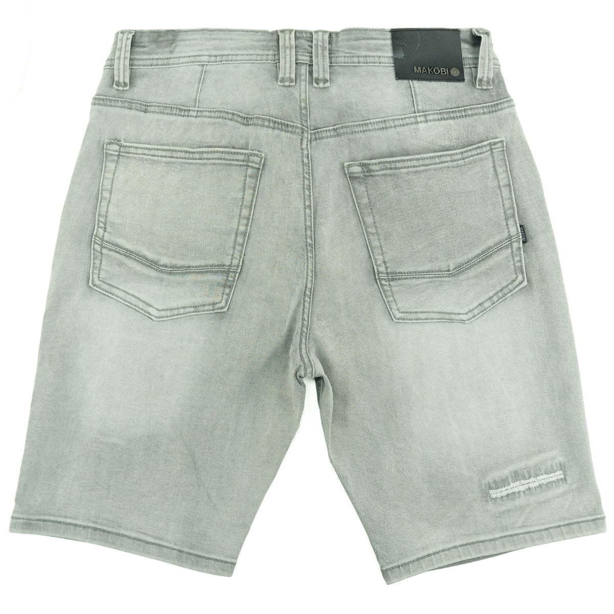 M904 Prego Denim Shorts - Gray
