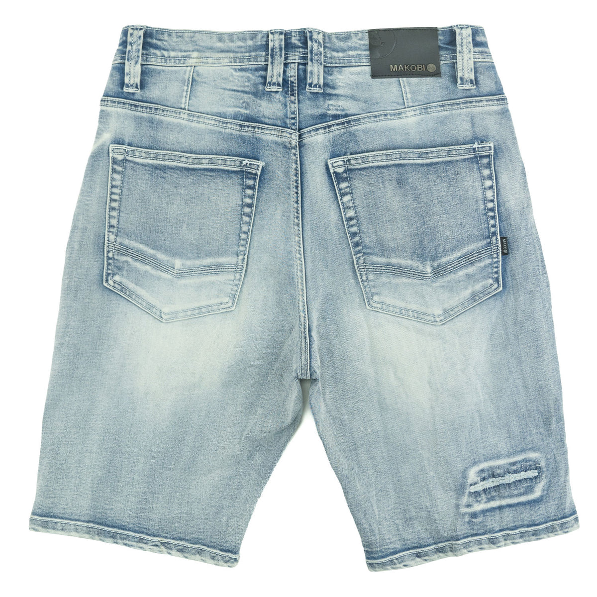M904 Prego Denim Shorts - Light Wash