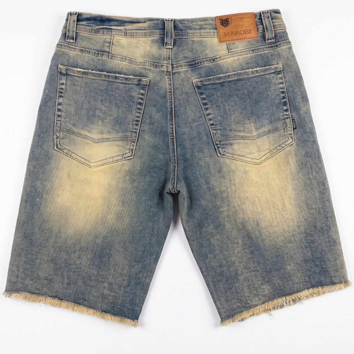 M941 Mondo Patch Denim Shorts - Dirt