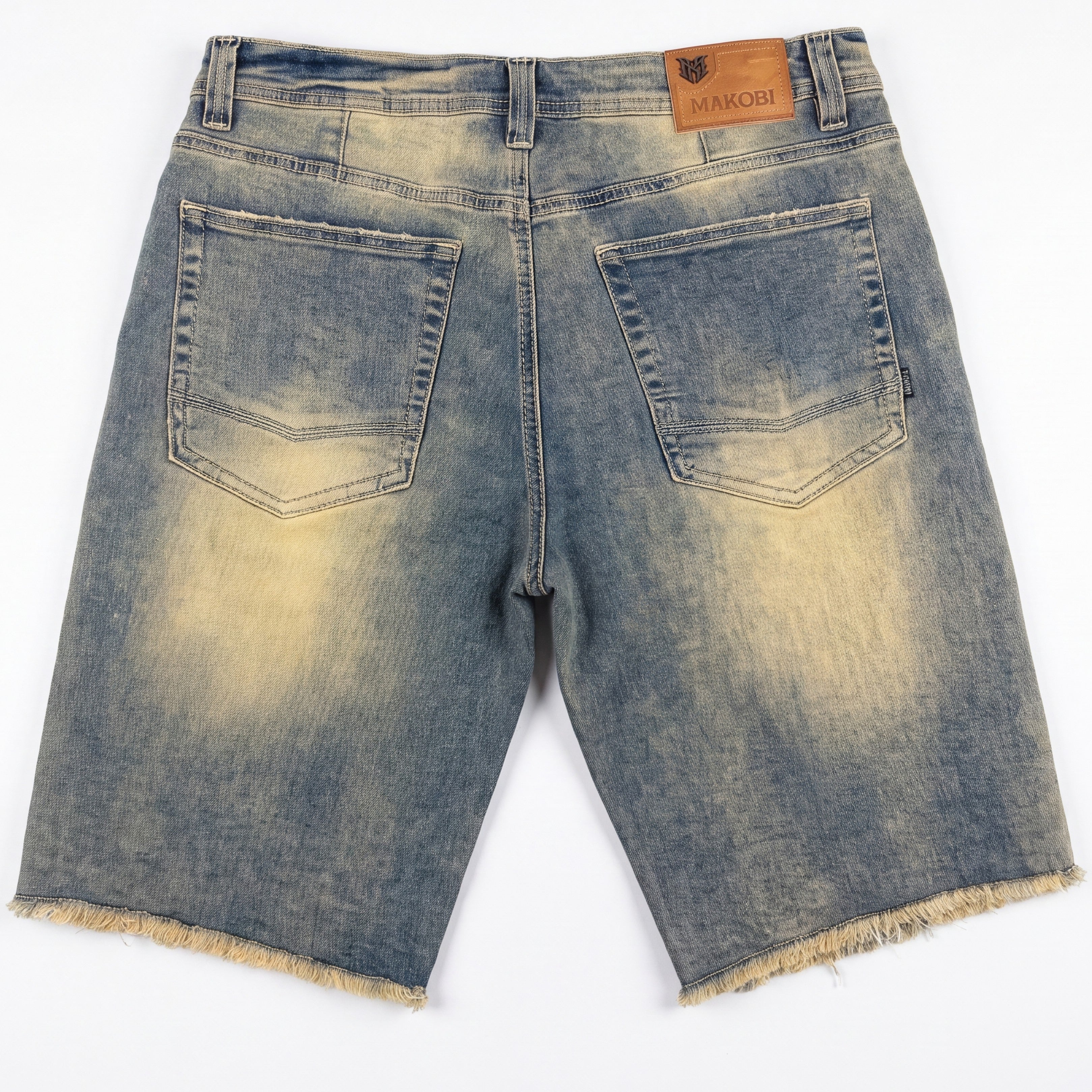 M941 Mondo Patch Denim Shorts - Dirt