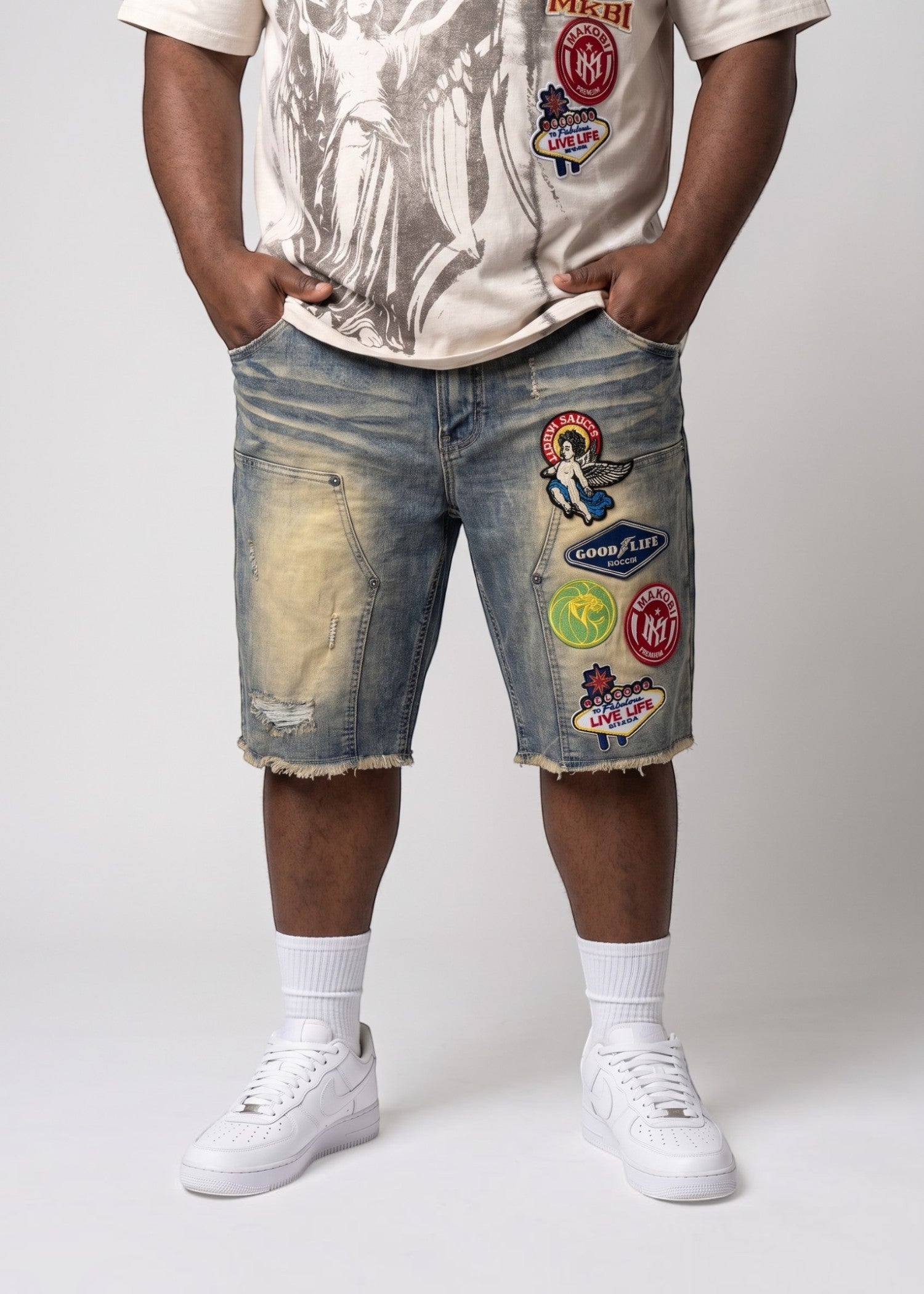 Mondo Short Set - Khaki x Dirt
