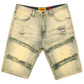 Makobi M967 Noah Denim Shorts in Dirt