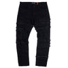 M1912 Bergamo Fray Jeans - Black