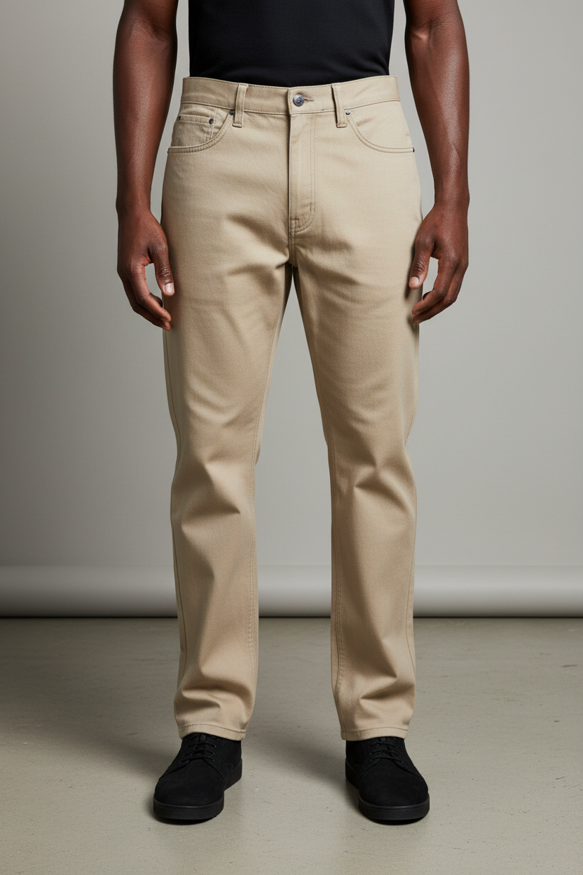 V1761 Veno Twill Denim Jeans - Khaki