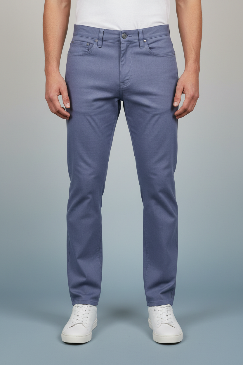 V1761 Veno Twill Denim Jeans -  Smoke Blue