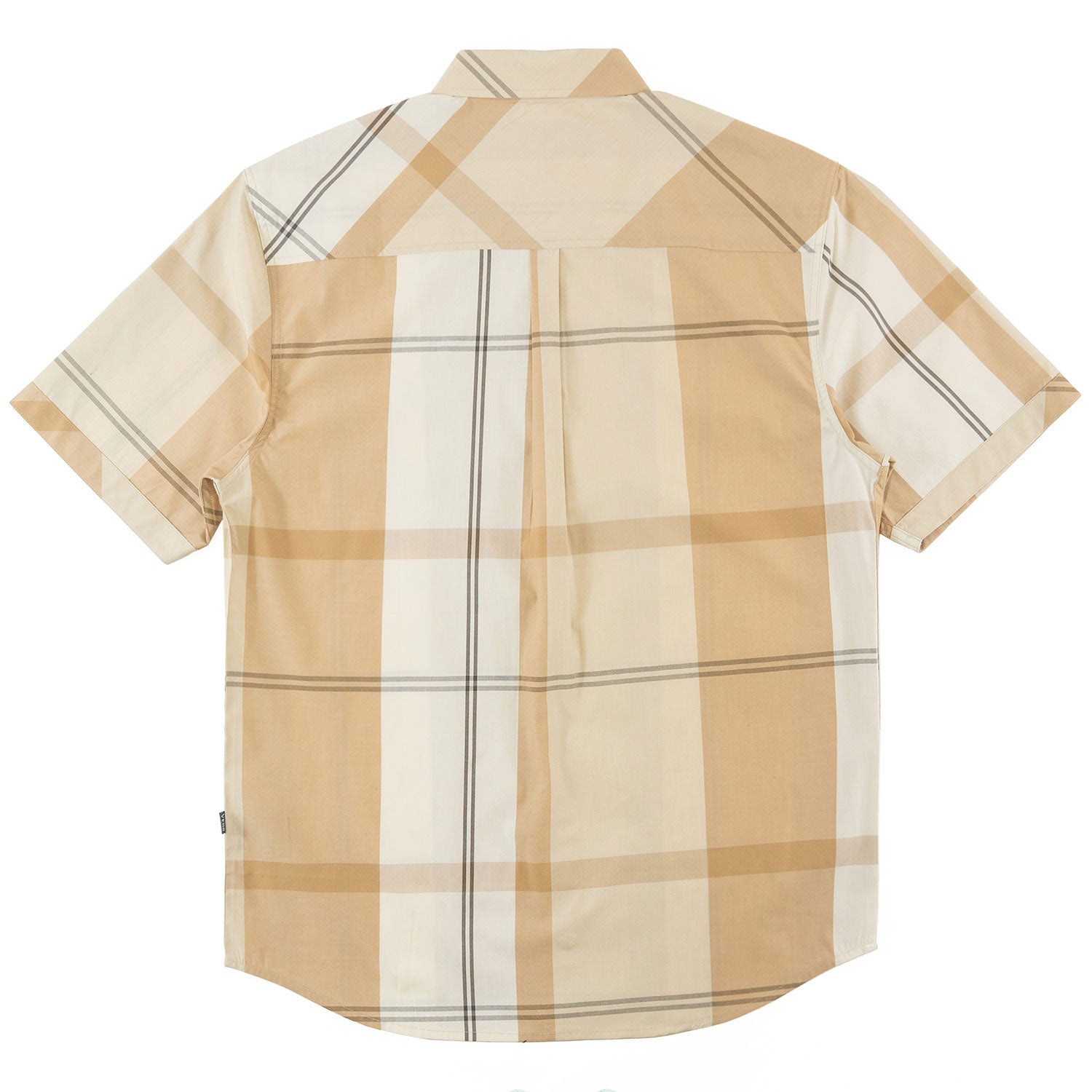 Makobi V829 Colton Plaid Shirt in Natural, view 4
