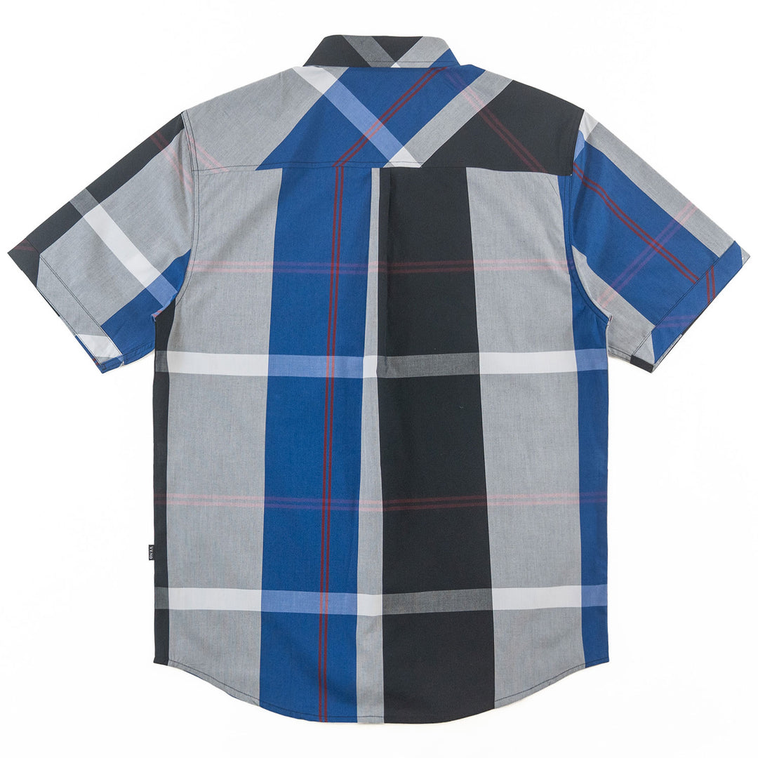 V829 Colton Plaid Shirt - Royal