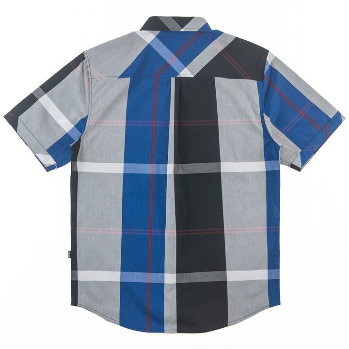 V829 Colton Plaid Shirt - Royal