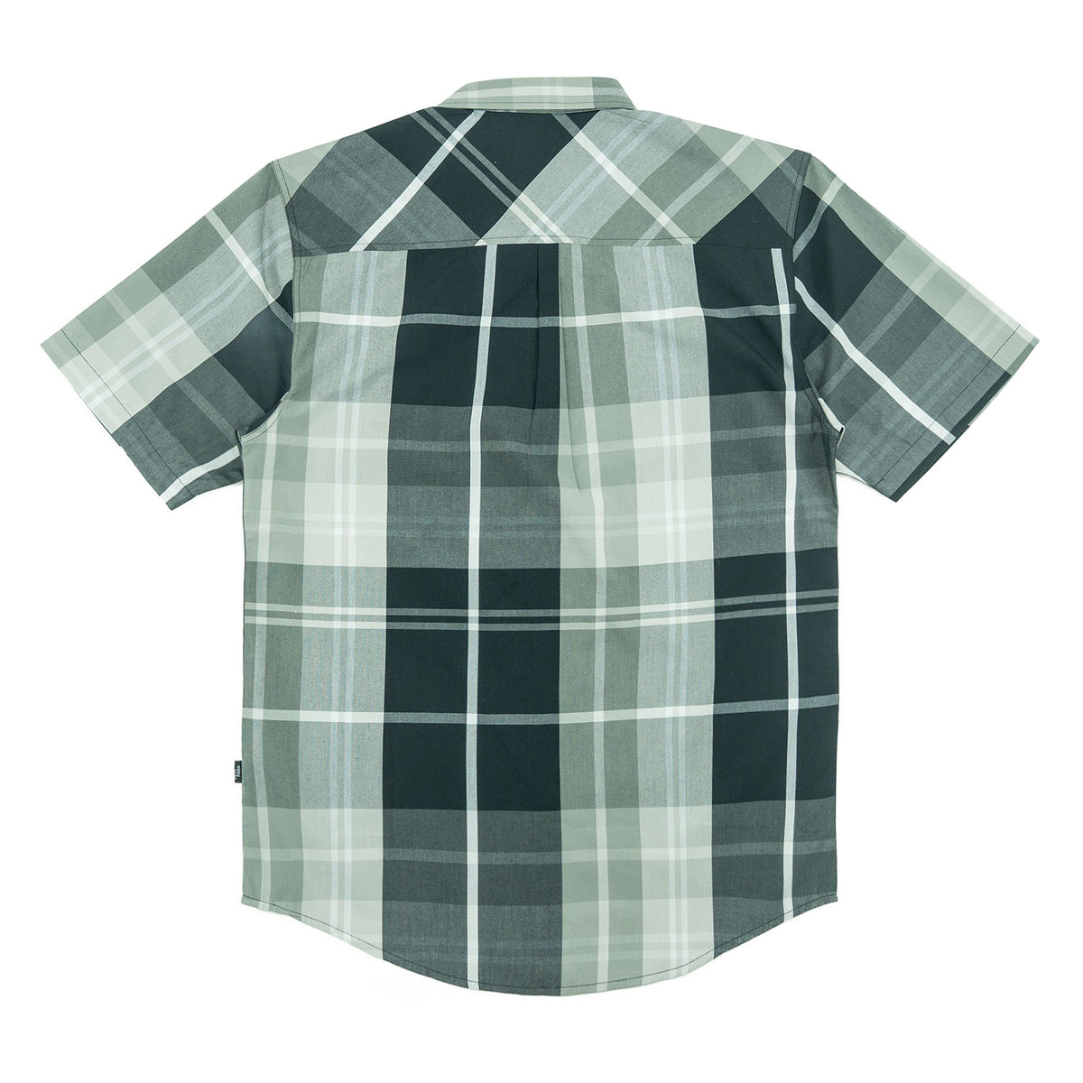 V832 Leon Plaid Shirt - Black