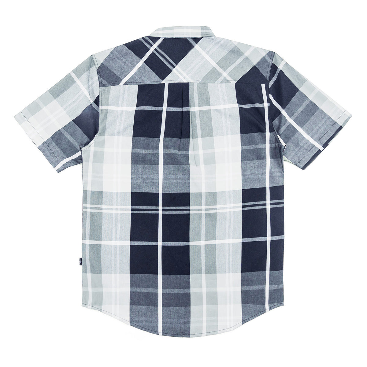 V832 Leon Plaid Shirt - Black