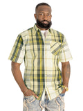 V832 Leon Plaid Shirt - Natural