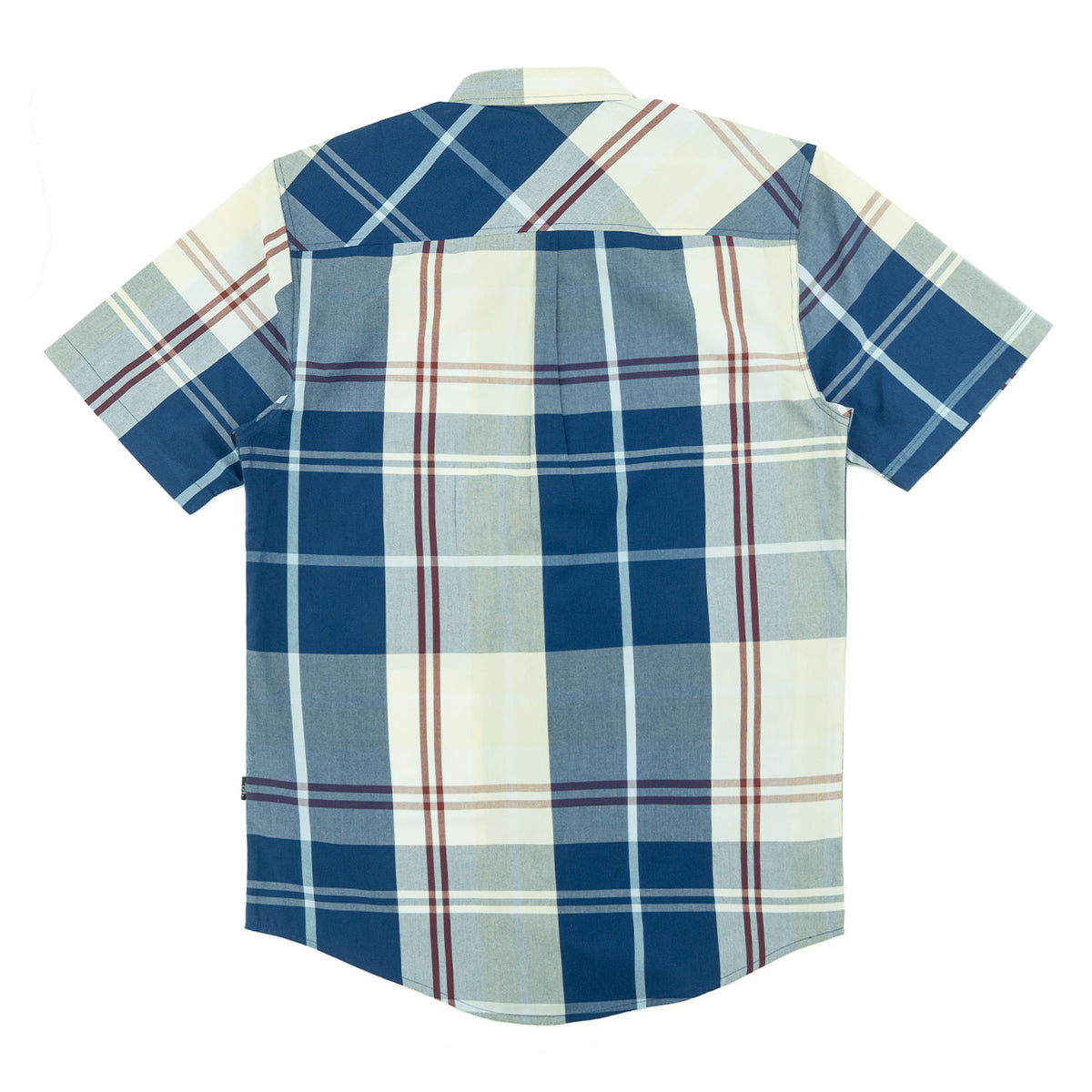 V832 Leon Plaid Shirt - Navy