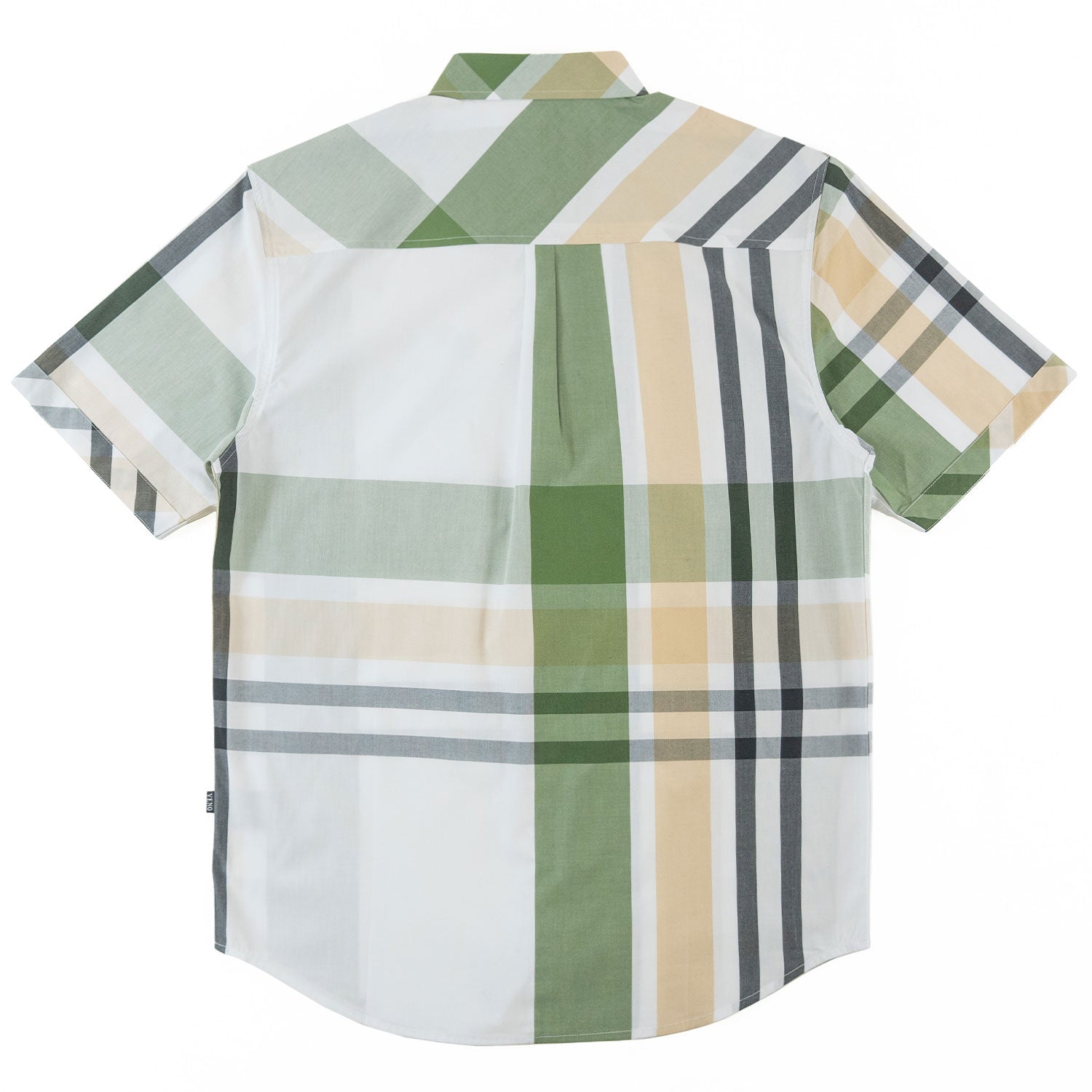 Makobi V842 Robert Plaid Button in Down Shirt - Olive, view 4