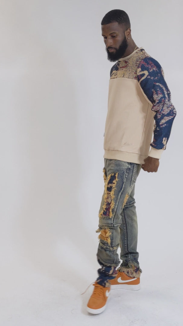 Video laden: M1994 Bagnoli Tapestry Jeans - Dirt