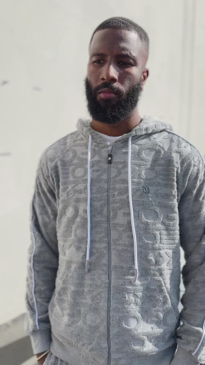 ست هودی تله و صحرایی F5725 - مشکی