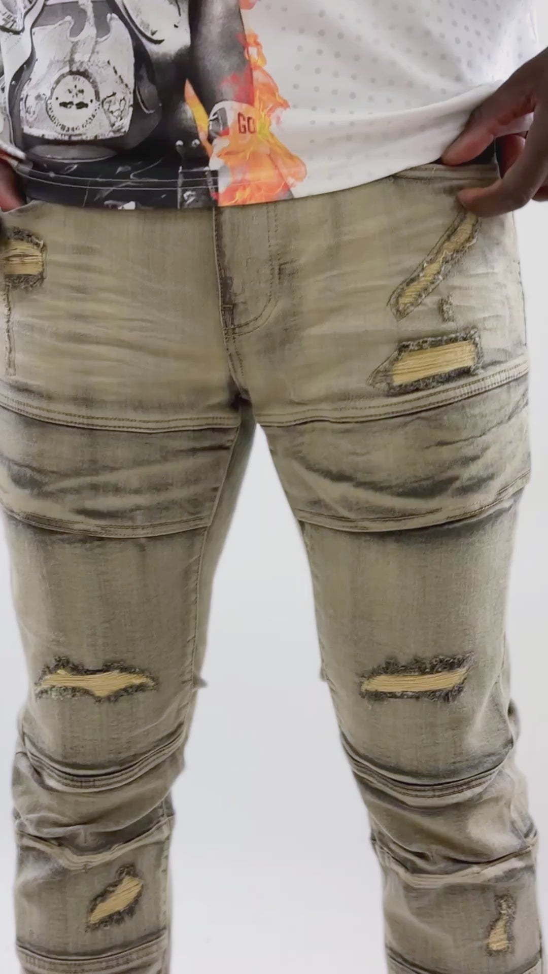 Jeans | M1965 Bruno Pants - Light Wash