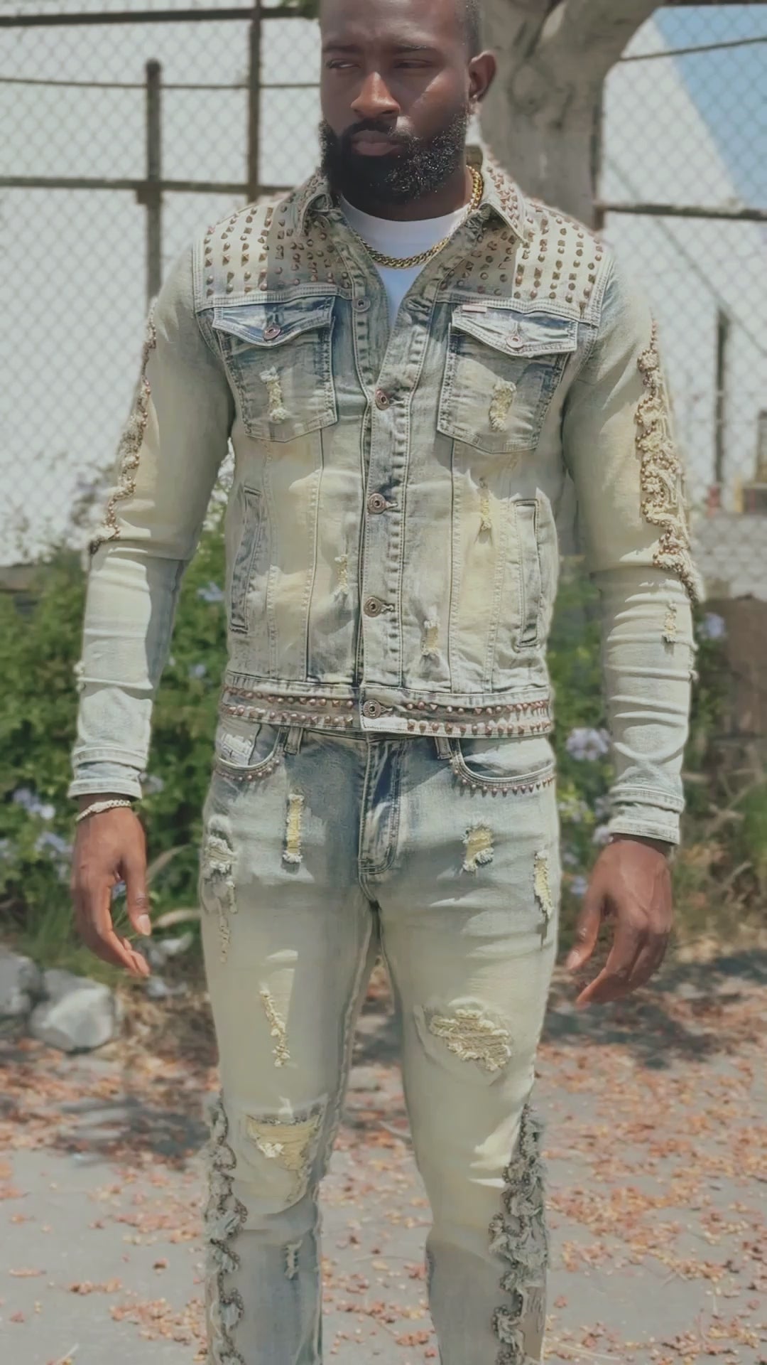 Jacket | M1013 Positoni Denim - Dirt