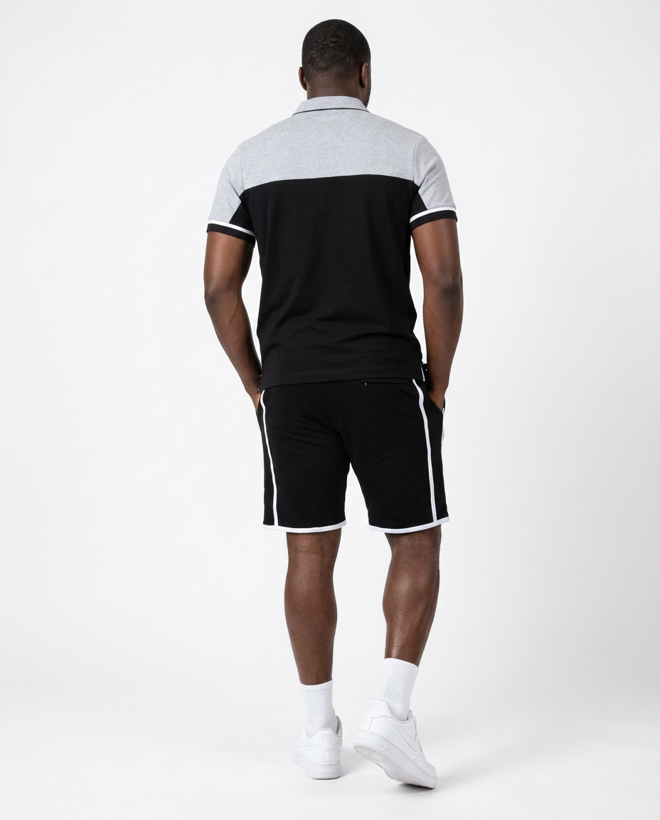 M364 Makobi Lorini Polo Shirt - Black