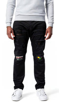 Makobi M1964 Hunting Season Denim Jeans in Black/Black