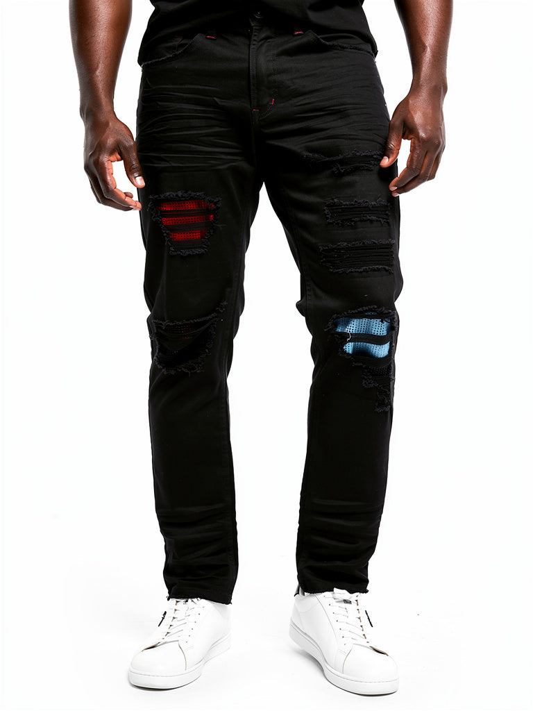 M1981 Go Gettas Denim Jeans - Black/Black