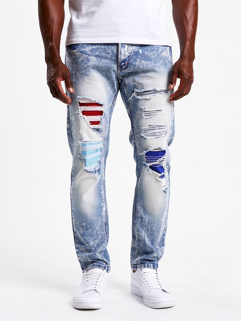 M1981 Go Gettas Denim Jeans - Light Wash