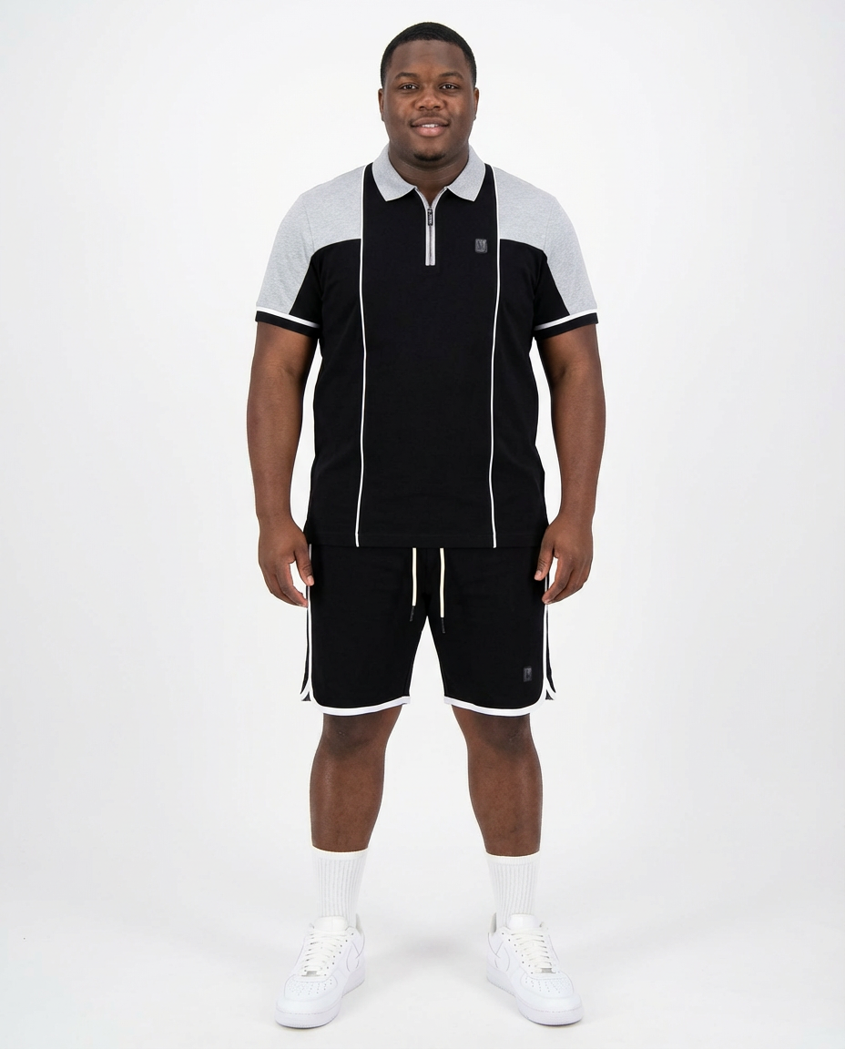 M364 Lorini Polo Shirt - Black