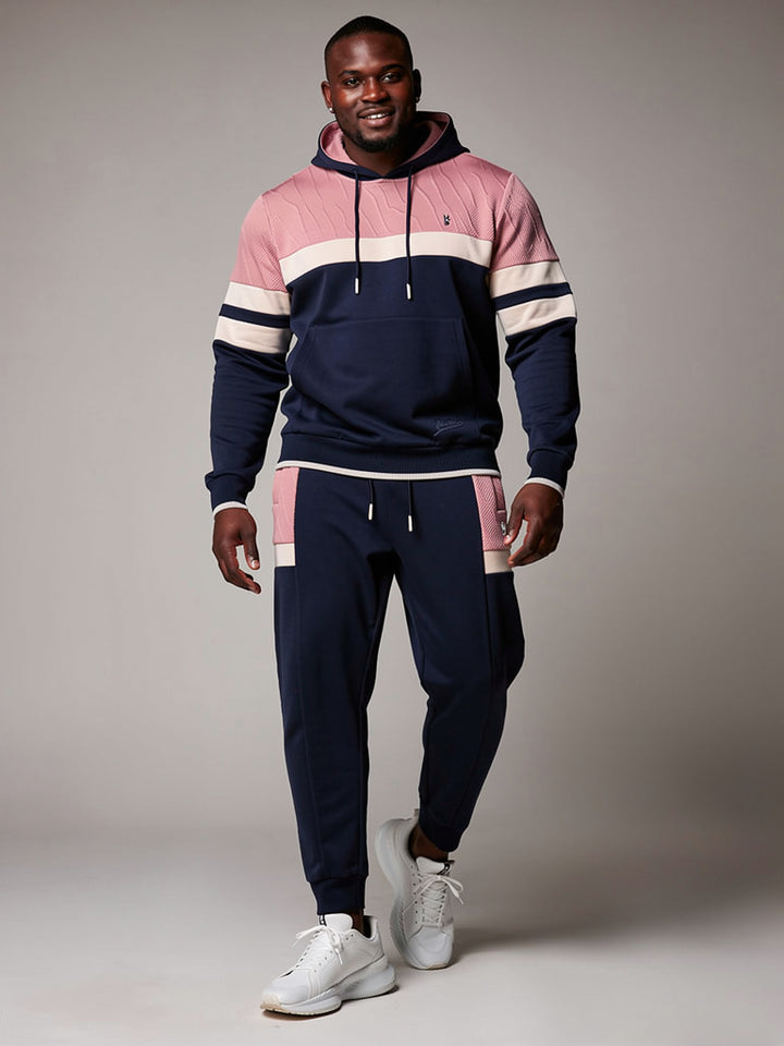 M3500 Daniali Jacquard Tack Set - Navy