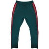 M2799 Makobi Royalty Track Pants - Green/Red