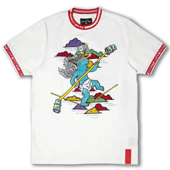 F123 Honest Bread Tee - White