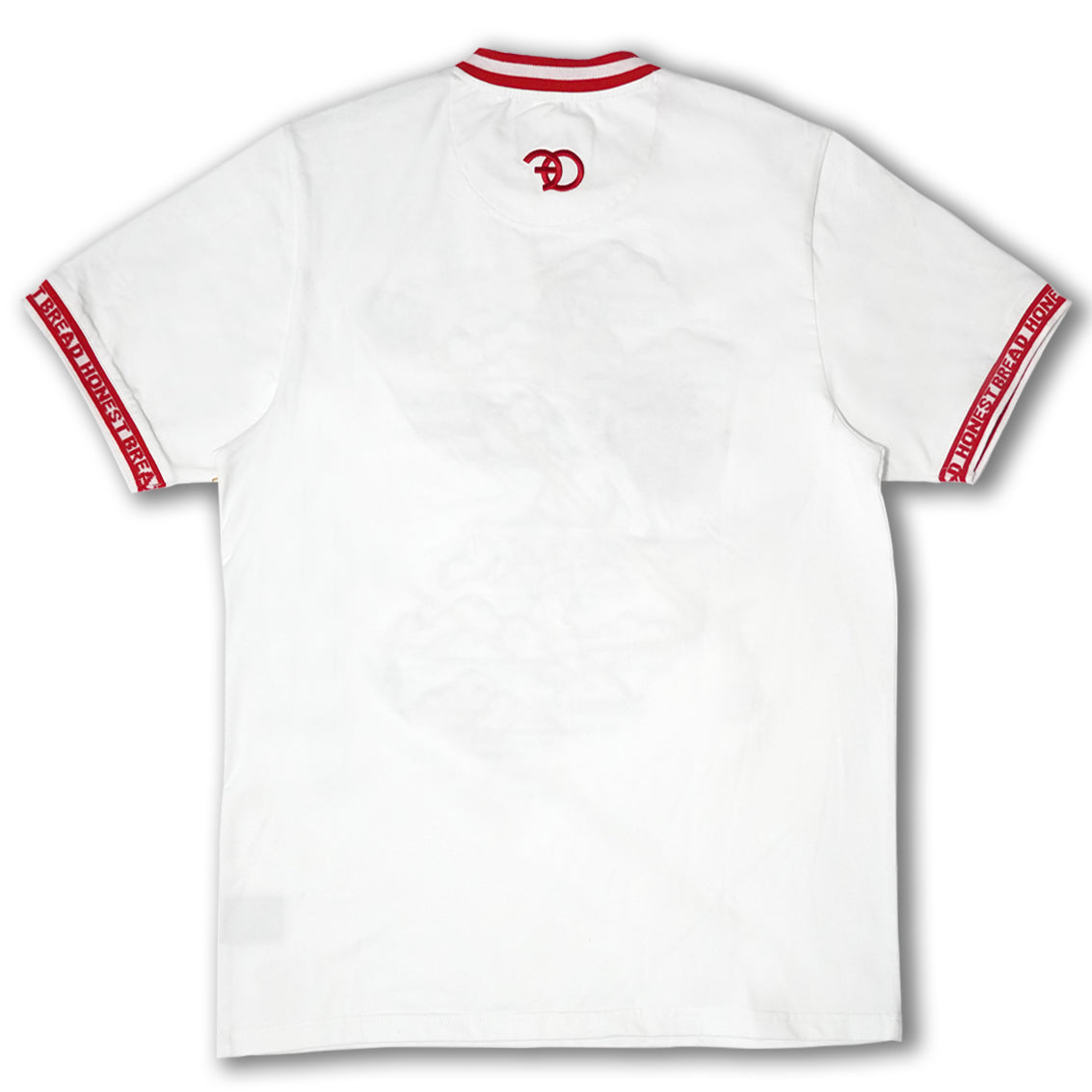 Makobi F123 Honest Bread Tee in White, view 4