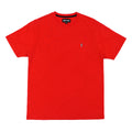 Makobi M298 Embossed Knit Tee in Red