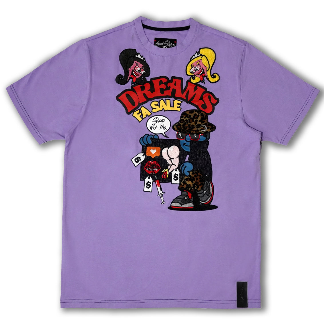 Makobi F110 Dream Fa Sale Tee in Purple