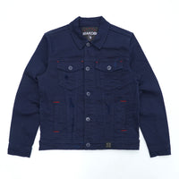 Makobi M1026 in Makobi Core Denim Jacket - Navy