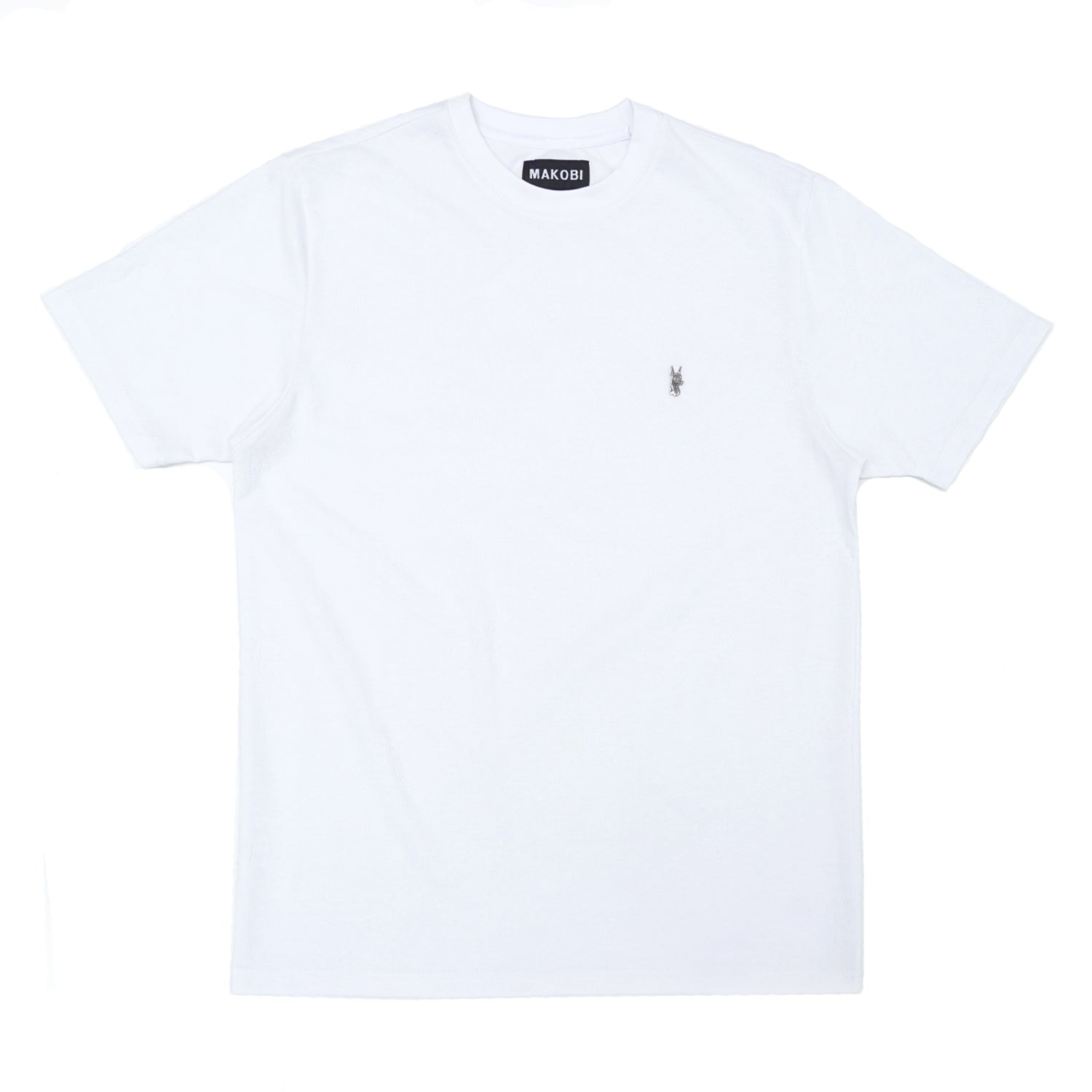 M298 Embossed Knit Tee - White