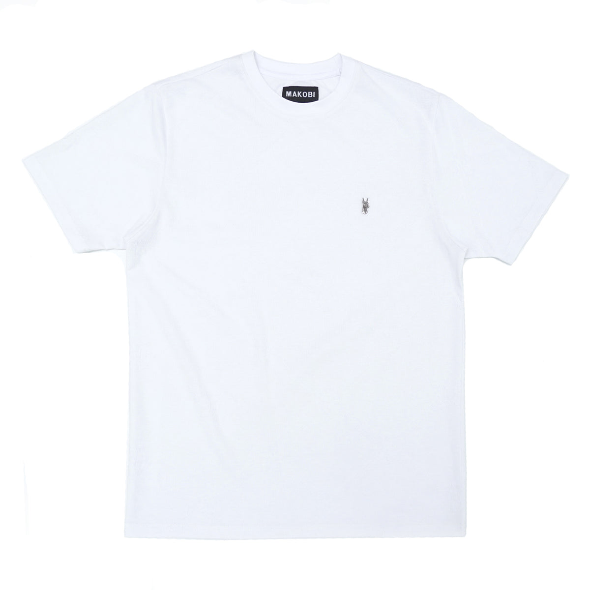 M298 Embossed Knit Tee - White