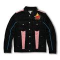 Makobi F1045 Frost Dear Sins Cord Jacket in Black
